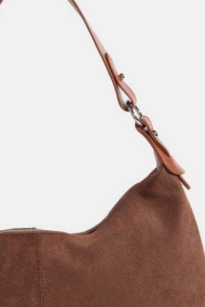 Fame Middle Stitch Zipper Handbag - us.meeeshop