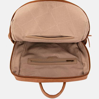 David Jones PU Leather Backpack Bag | us.meeeshop