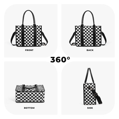 Dallas Checkered Tote view 10 (bag)