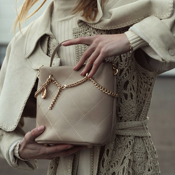 Damaris Crossbody Bag in Tawny view 2 - Damaris Bag
