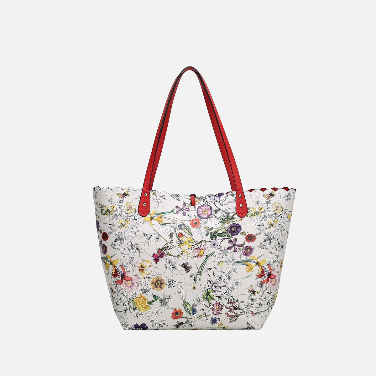 Danielle Tote Bag and Set in Black view 3 (one-piece)