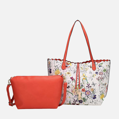 Danielle Tote Bag and Set in Lavender view 8 (one-piece)