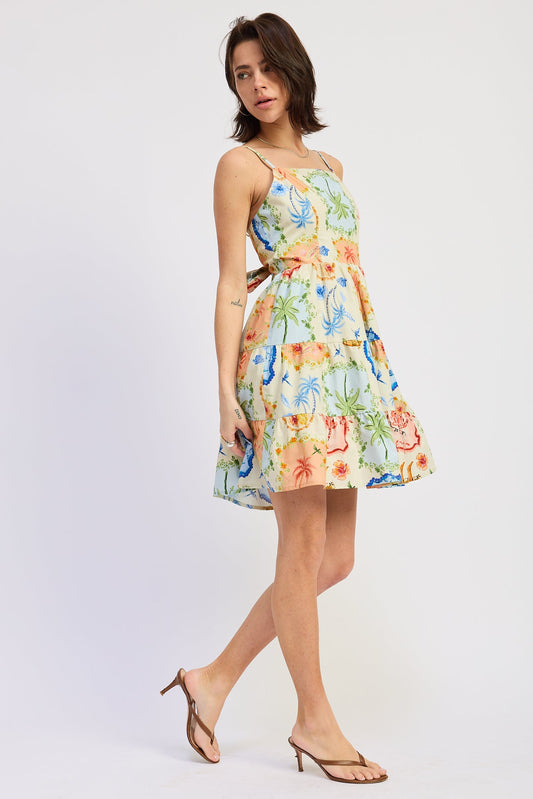 Davina Mini Dress in M view 2 - Davina Mini Dress Charcoal