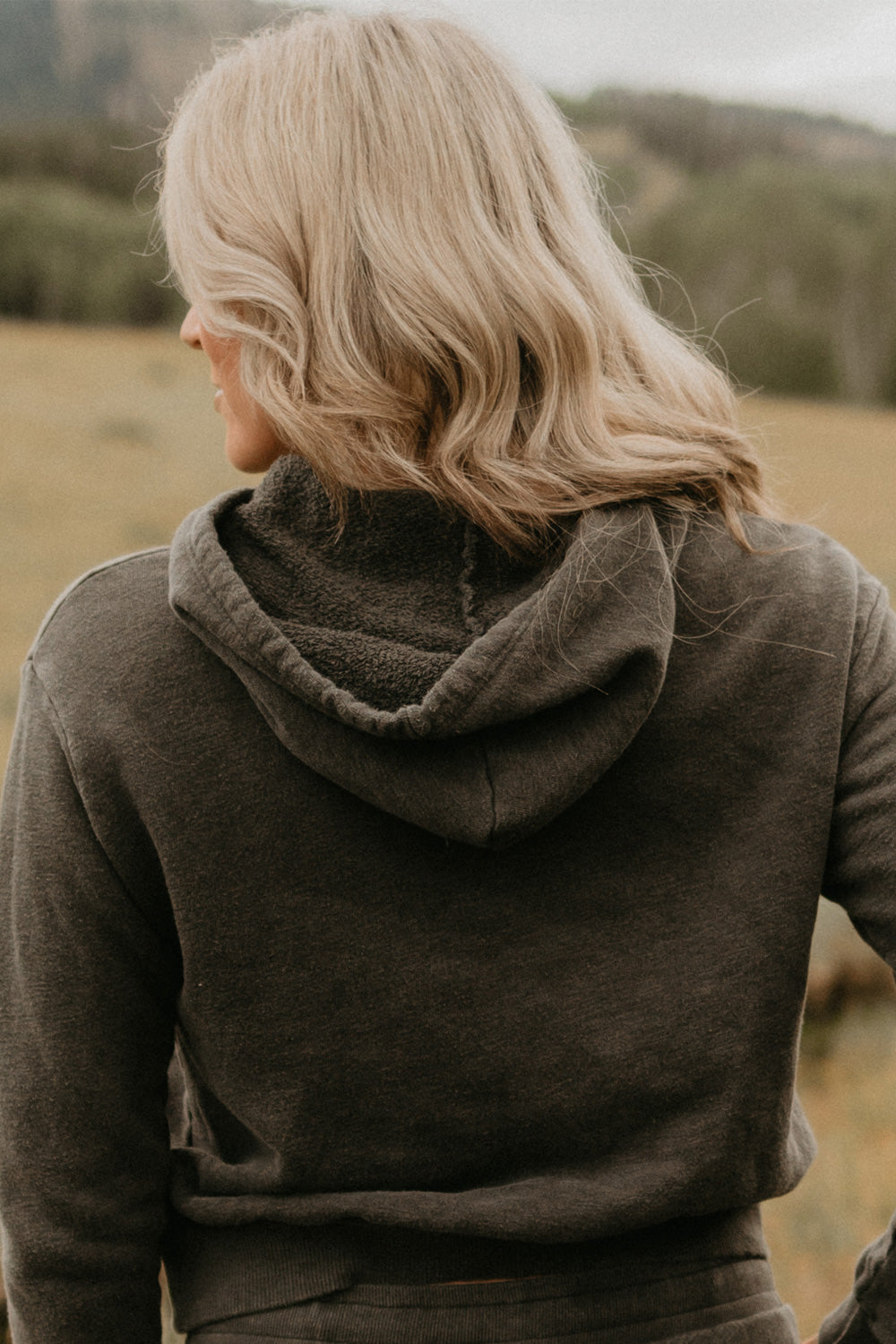 Day Break Hoodie 2.0 in Ivory view 2 - Daybreak Hoodie (top)