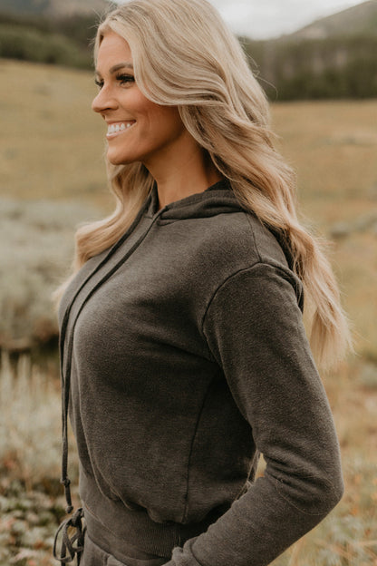 Day Break Hoodie 2.0 in Ivory view 3 - Daybreak Hoodie (top)