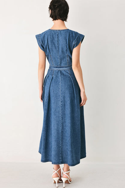 Daydream Denim Midi Dress view 9 - Daydream Denim Dress Gorman