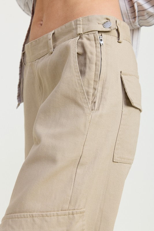 Cargo Pants with Pocket Detail | view 15 | Emory Park | us.meeeshop