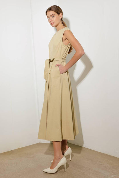 Delicate Dreams Woven Midi Dress view 16