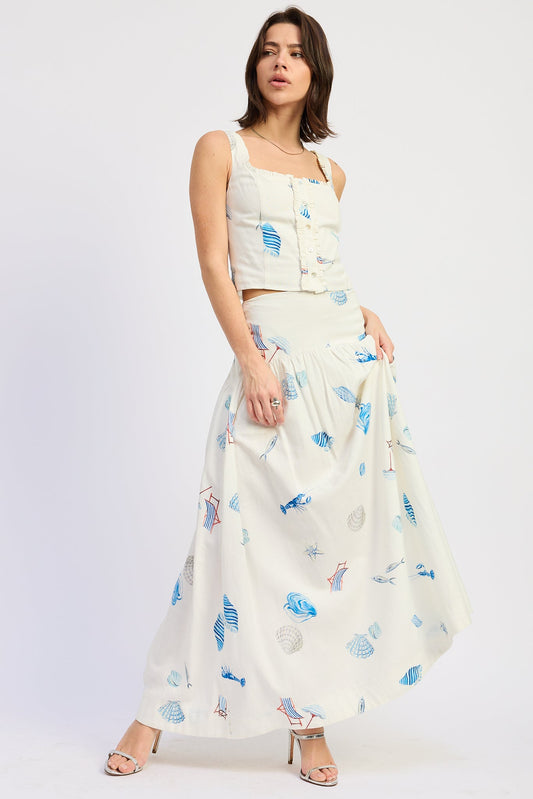 delilah maxi skirt Delilah Maxi Skirt view 2 (dress) - shop at us.meeeshop