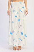 Delilah Maxi Skirt Off-White view 3 (dress) - delilah maxi dress, delilah maxi dress cha collective, de - shop at us.meeeshop