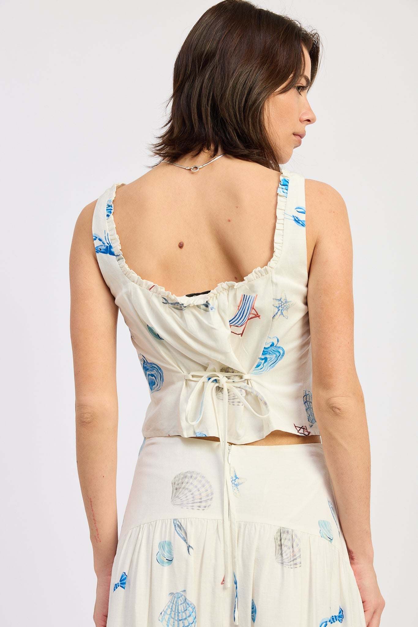 Delilah Top in Off-White view 3 - Delilah Top Free People