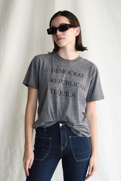 Democrat, Republican, Tequila Tee in L view 4 - Democrat Republican Shirt (top)