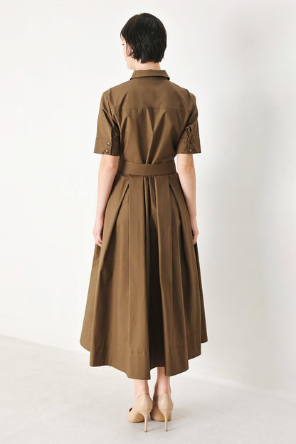 Desert Icon Woven Midi Shirt Dress view 14