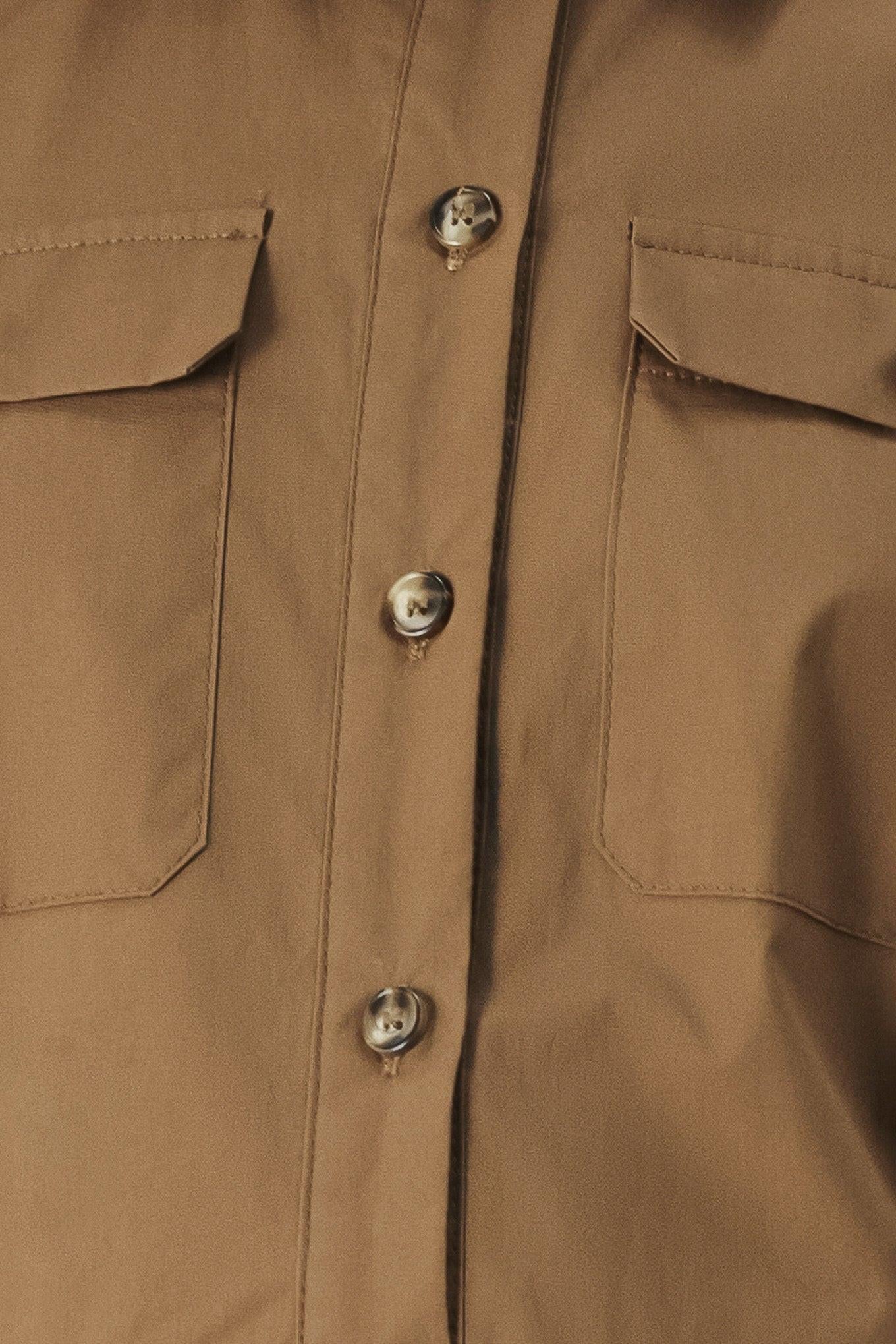 Desert Icon Woven Midi Shirt Dress view 15