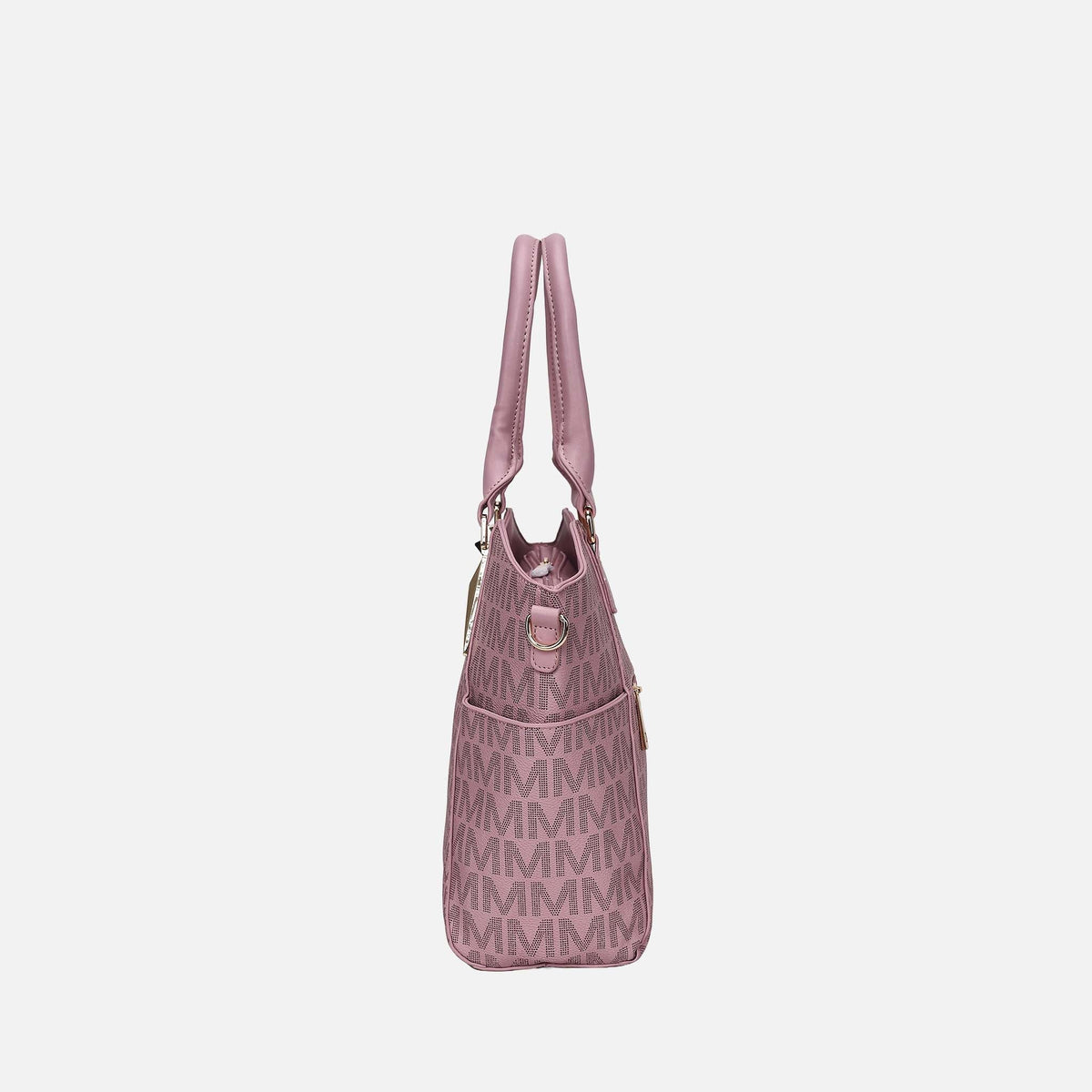 Devorah Signature Shoulder Bag in Burgundy view 4