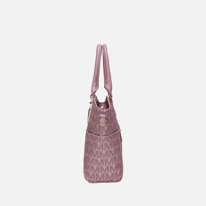 Devorah Signature Shoulder Bag in Burgundy view 4