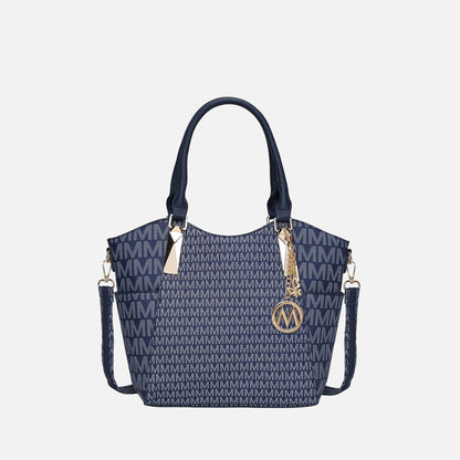 Devorah Signature Shoulder Bag in Light Blue view 10