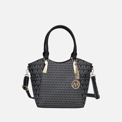Devorah Signature Shoulder Bag in Wine view 7