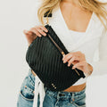 Diagonal Woven Westlyn Bum Bag view 7 (bag) - diagonal woven westlyn bum bag, woven bag size, woven bag - shop at us.meeeshop