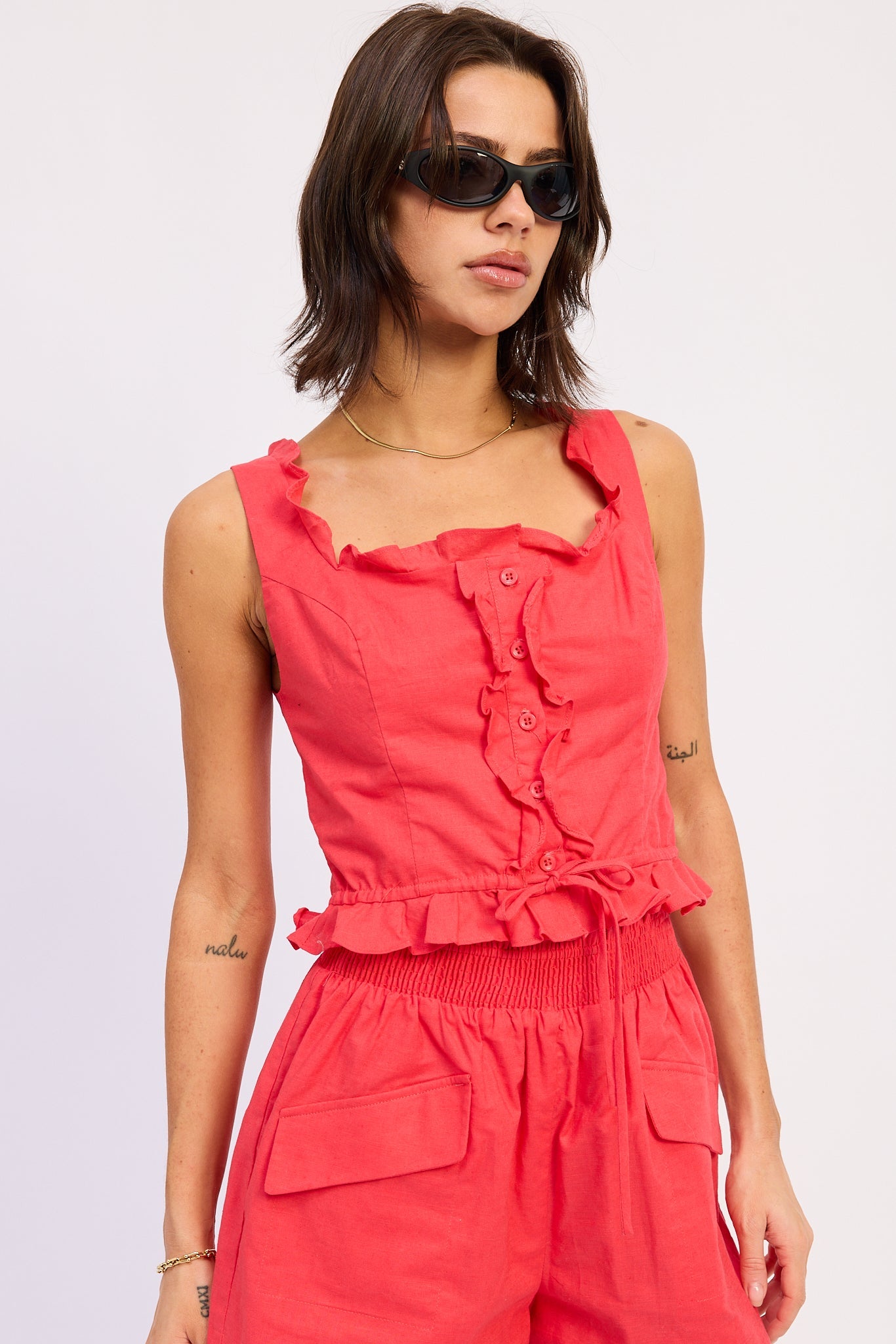 Dianaelle Top in Off-White view 2 - Danielle Top Chef