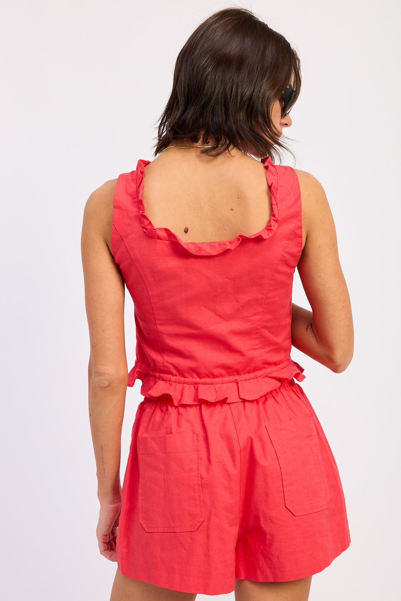 Dianaelle Top in Off-White view 3 - Danielle Top Chef