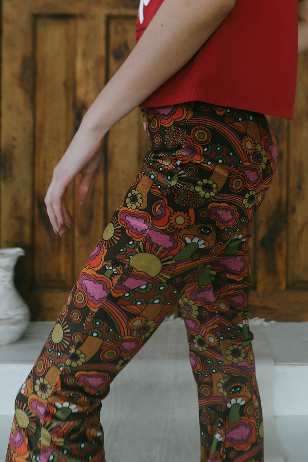 Disco Funk Bell Pant in L view 10 - Funky Disco Pants (bottom)