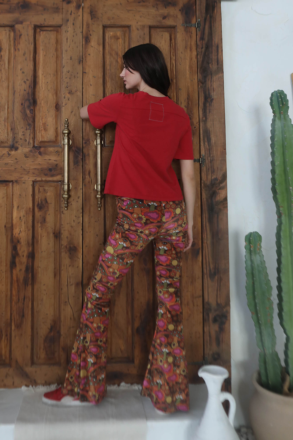 Disco Funk Bell Pant in L view 11 - Funky Disco Pants (bottom)