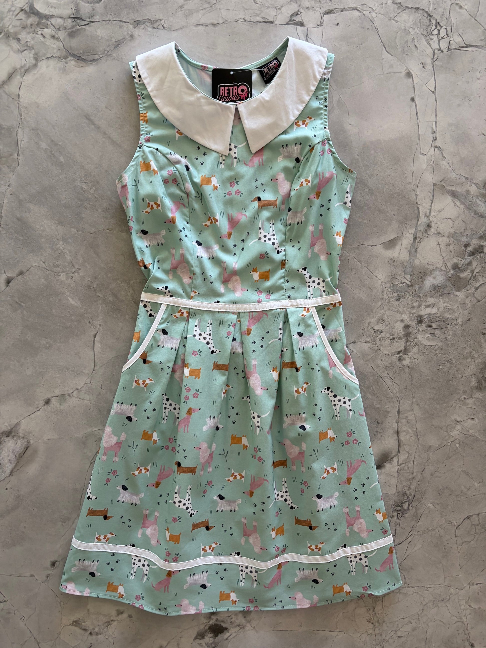 Dogs Collared Dress in XL view 5 - Dog Collar Dress