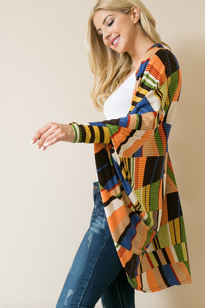Dolman Open Front Cardigan Top - MeeeShop Women's Fashion