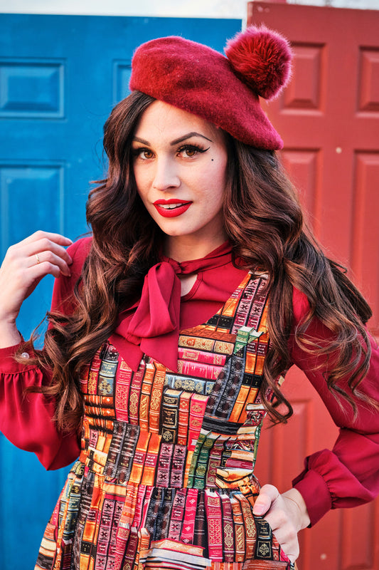 Don't Judge a Book by Its Cover Fit & Flare Dress in S view 2 - Don T Judge By Dress Quotes