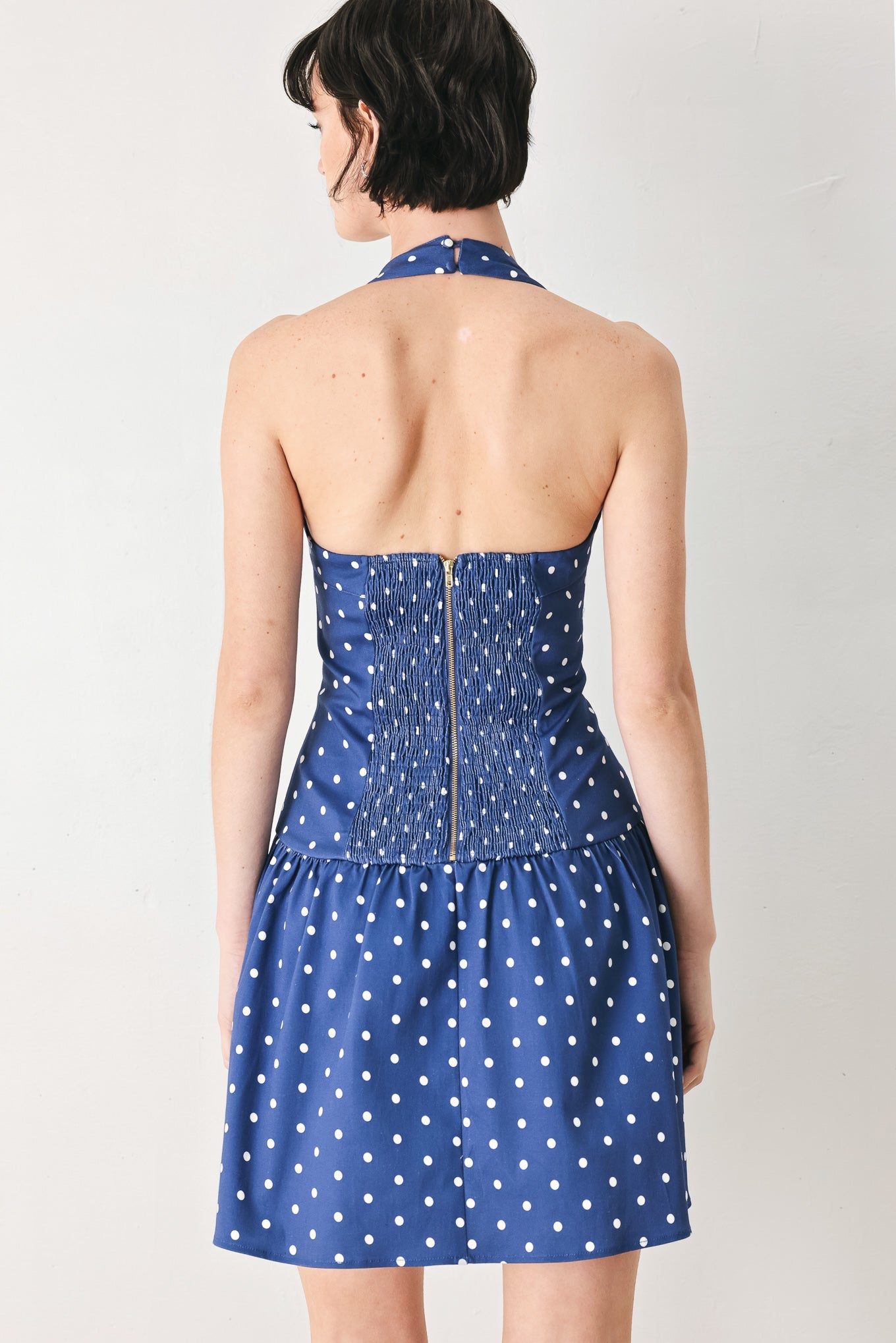 Dots & Dreams Woven Mini Dress view 7