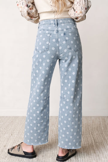 Dottie Casual Slim Fit Jeans in Sky Blue view 2 - Slim Jeans (bottom)