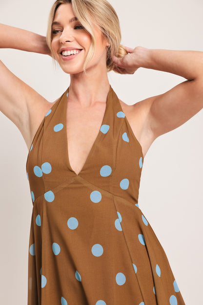 Dotty Love Woven Midi Dress view 5 - Love Dot Dress