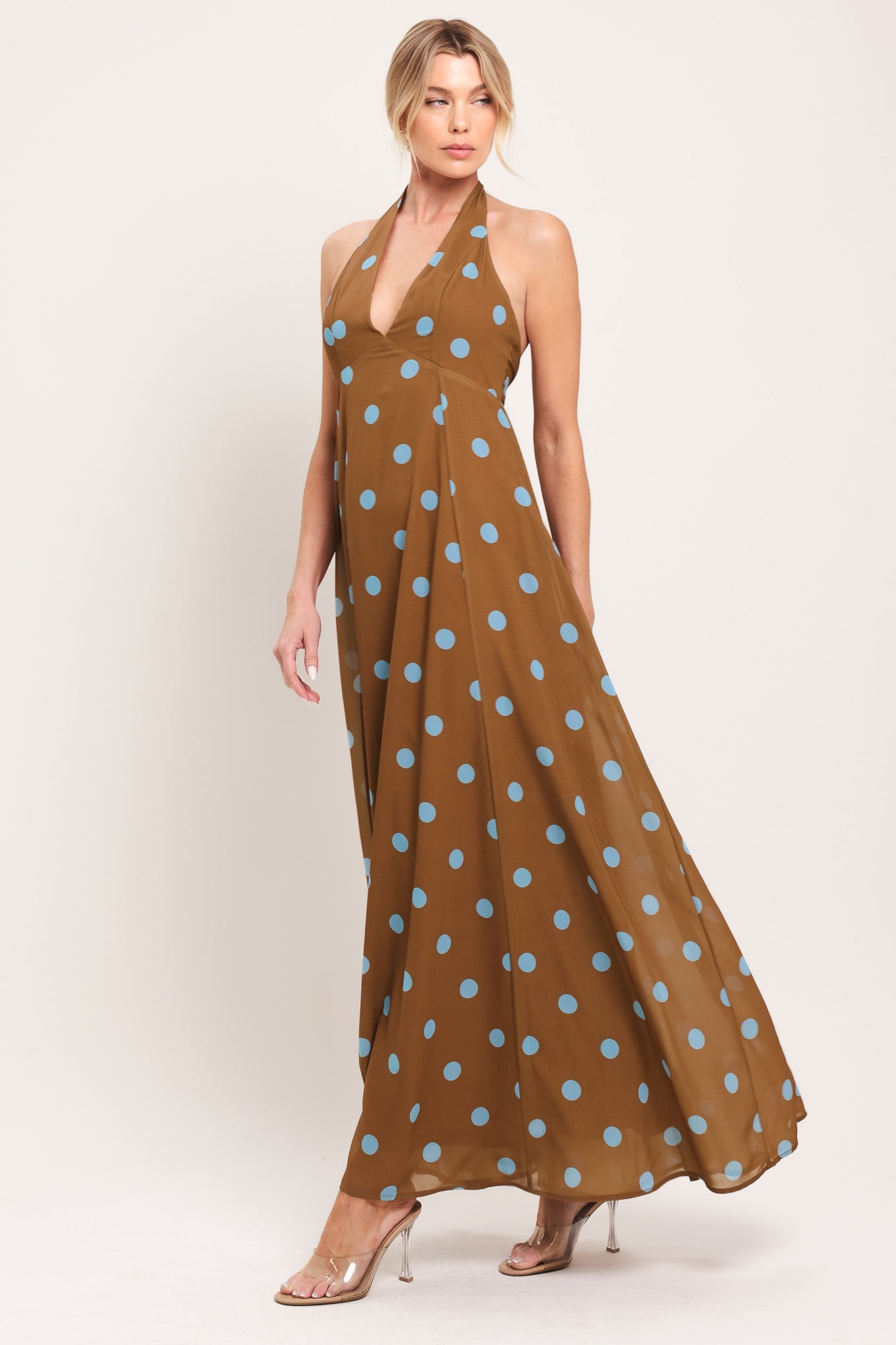 Dotty Love Woven Midi Dress view 7 - Love Dot Dress