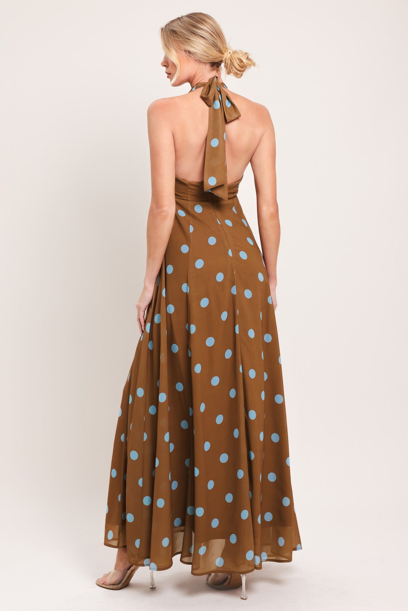 Dotty Love Woven Midi Dress view 8 - Love Dot Dress