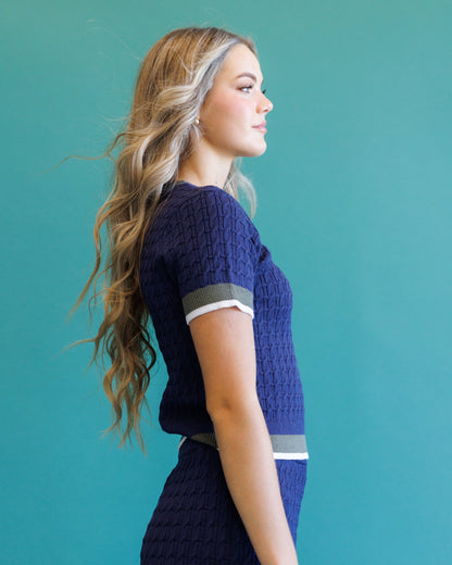 Downeast Academy Cable Crew - MeeeShop Women's Fashion