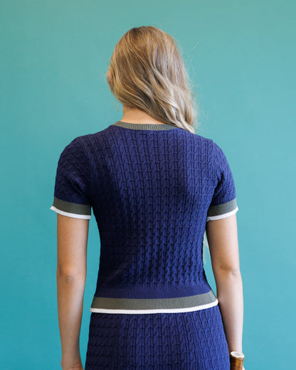 Downeast Academy Cable Crew - MeeeShop Women's Fashion