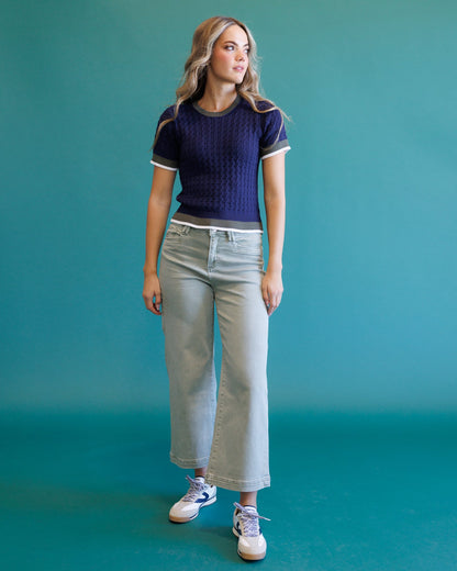Downeast Academy Cable Crew - MeeeShop Women's Fashion