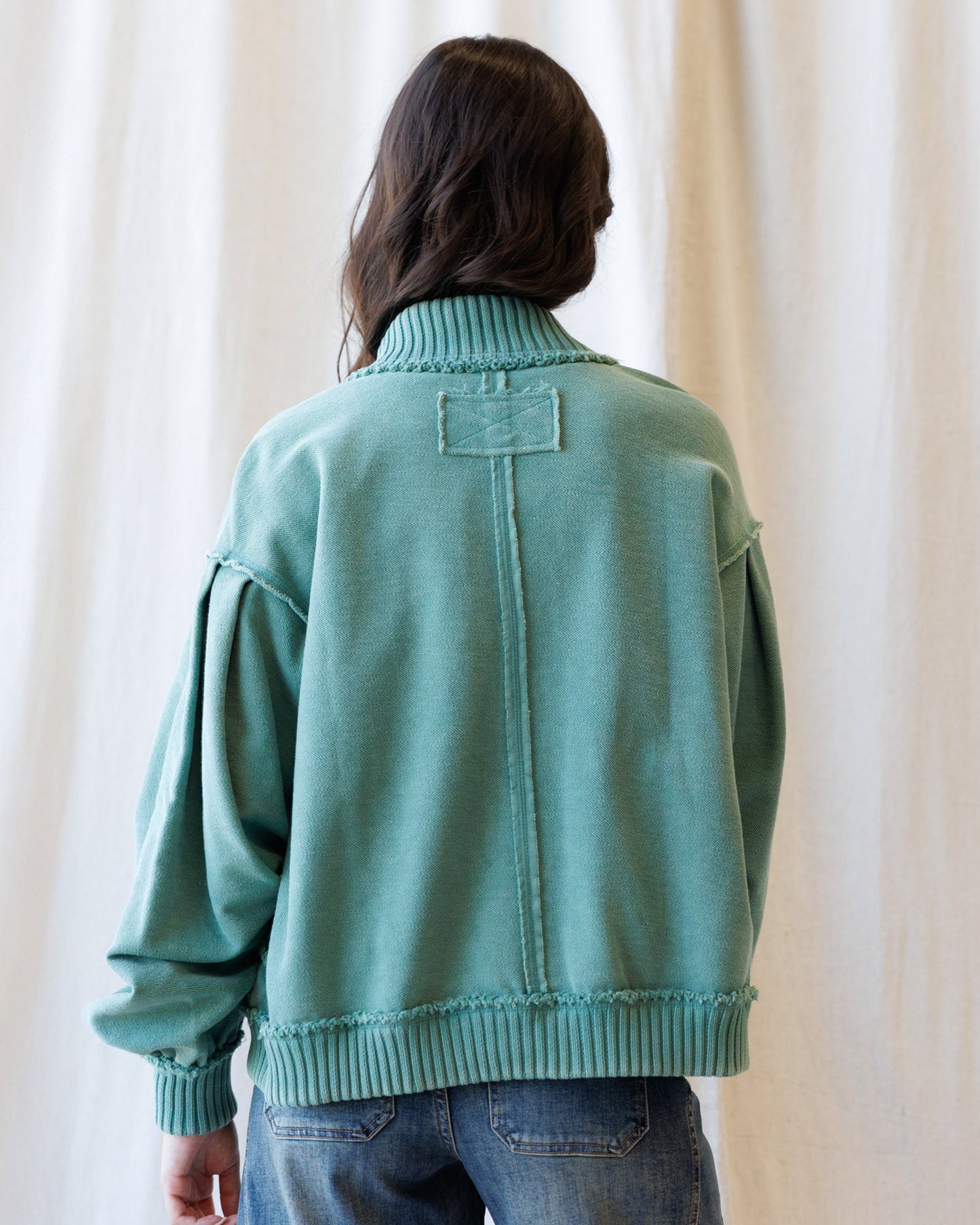 Downeast Campus Cardi Coat in XL view 5 (layer)
