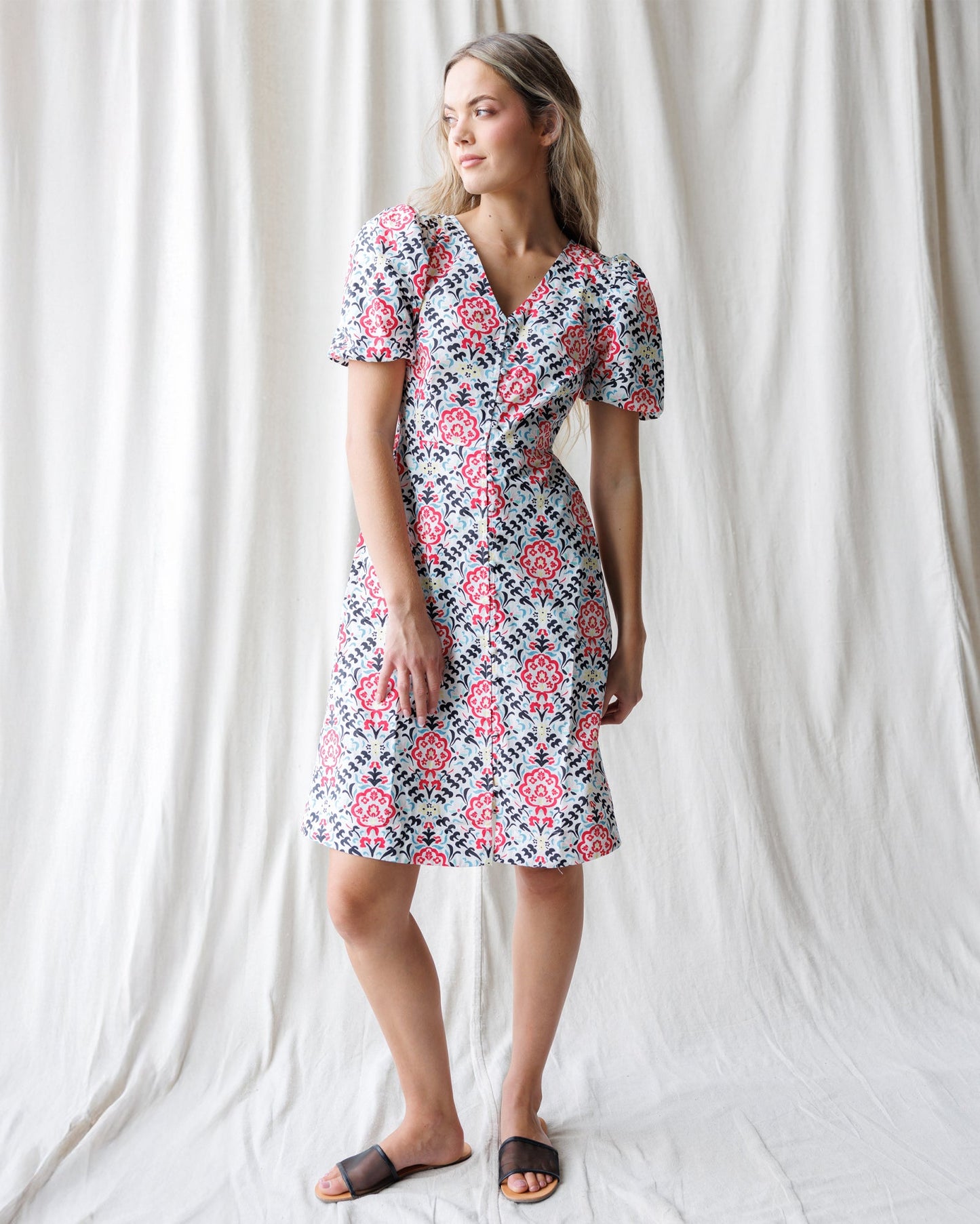 Downeast Capri Dress in XS - Capri Dress Pants