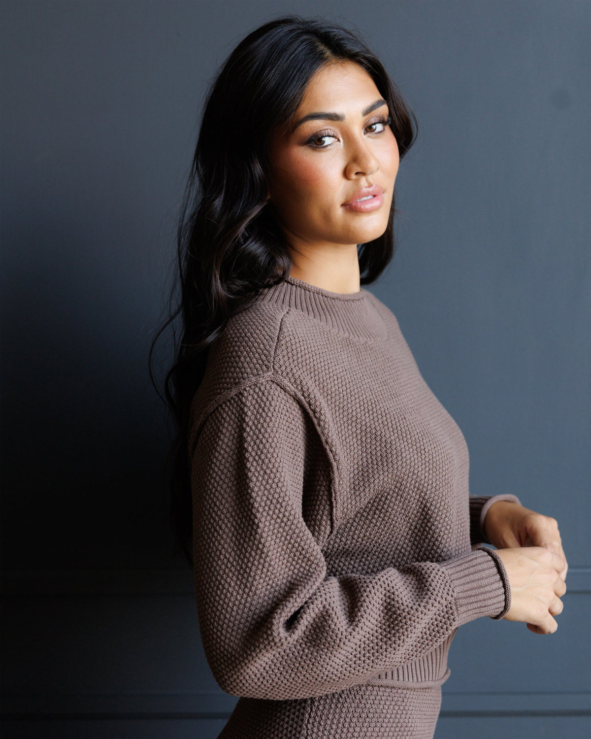 Downeast Carpe Diem Sweater in XL view 5 - Carpe Diem Sweater Pattern (top)