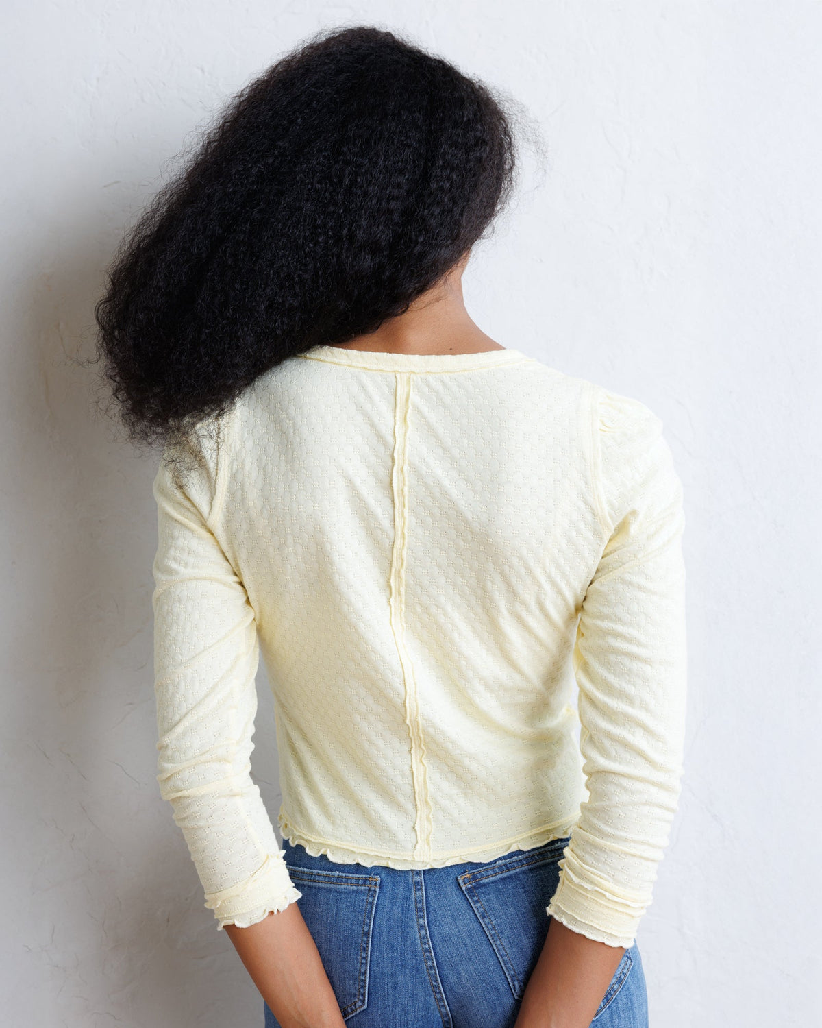 Downeast Carry on Cardi Top in M view 5 - Carry Cardigan