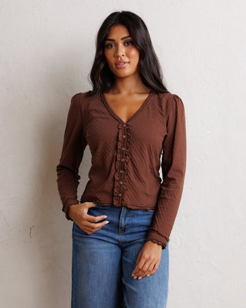 Downeast Carry on Cardi Top in XS