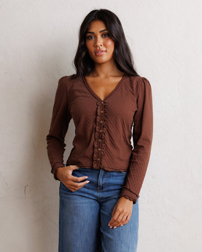 Downeast Carry on Cardi Top in XS - Carry Cardigan