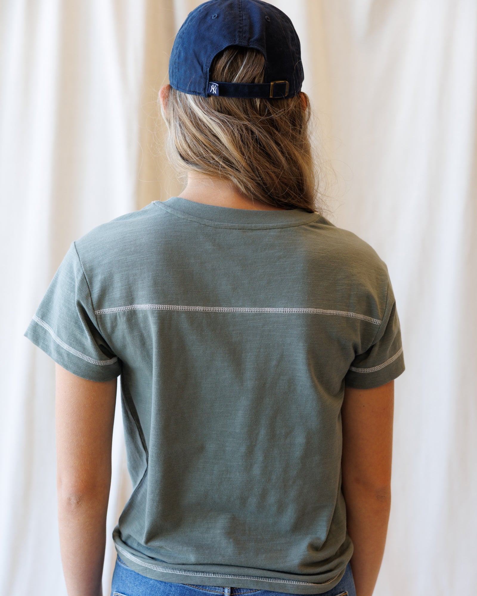 Downeast Cheer Section Tee in M view 5 (top)