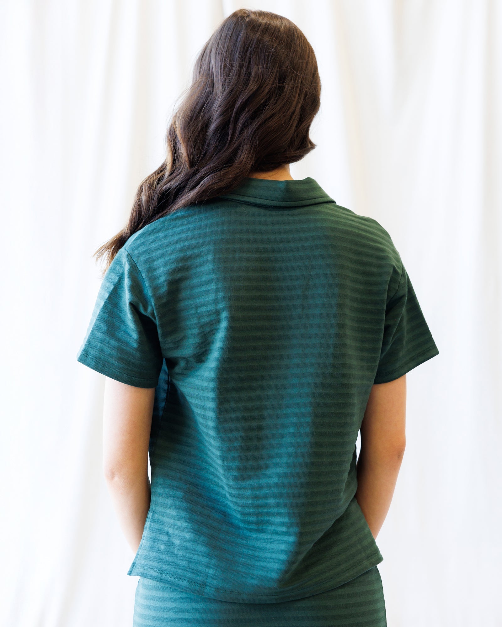 Downeast Du Jour Polo Top in M view 3 - Popular Down