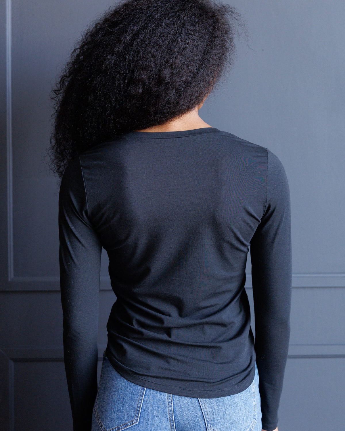 Downeast Essential Long Sleeve Tee in L view 10 - Essential 1977 Long Sleeve (top)