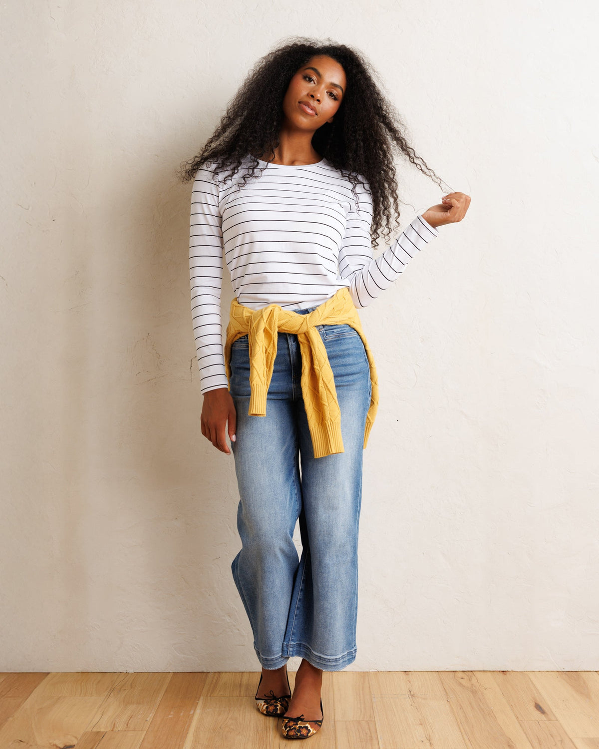 Downeast Essential Long Sleeve Tee in XXL view 6 - Essential Tee Long Sleeve (top)
