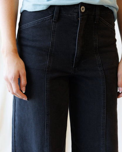 Downeast High Rise Seamed Trouser Jeans in 29 view 5 - High-Waisted - High Rise Trousers (bottom)