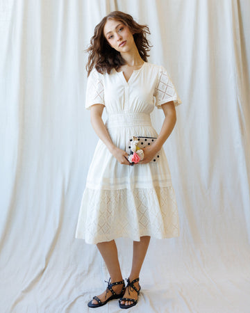 Downeast Icon Demi Lace Dress - MeeeShop Women's Fashion